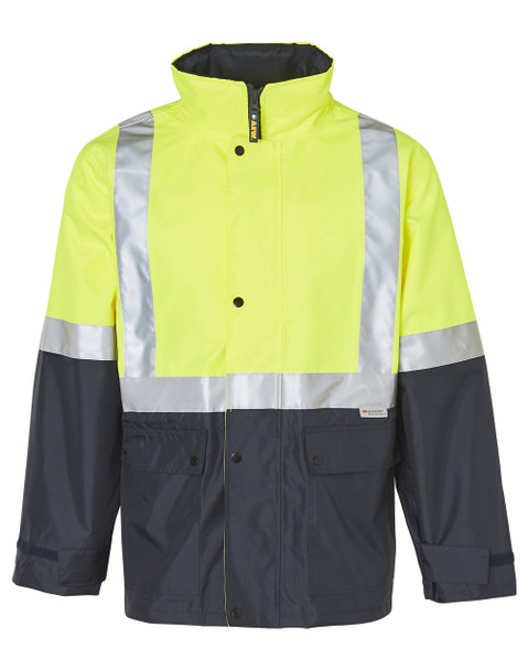 SW18A - HI-VIS SAFTEY JACKET WITH MESH LINING & 3M TAPES SW18A - HI-VIS SAFTEY JACKET WITH MESH LINING & 3M TAPES