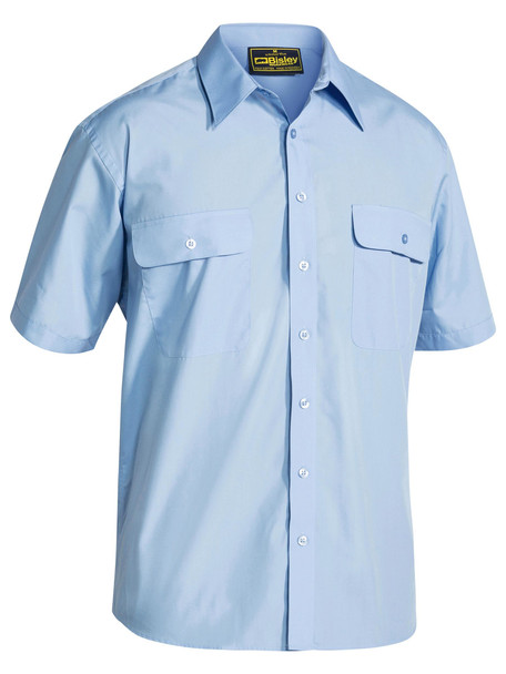 Sky - Front - BS1526 - Permanent Press Shirt
