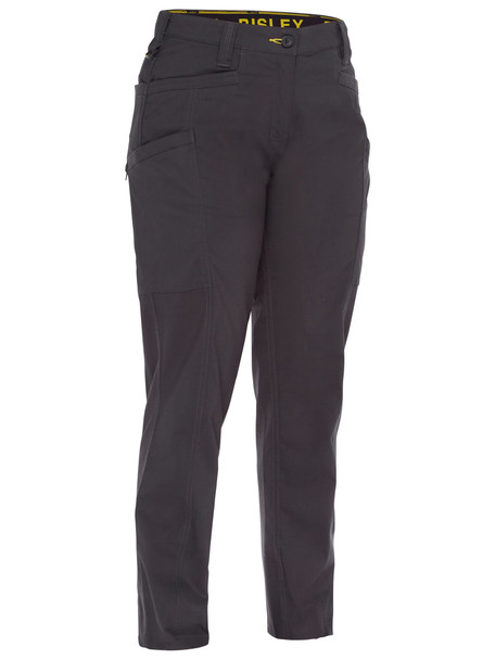 Charcoal - Front - BPCL6150 - Womens X Airflow Stretch Ripstop Vented Cargo Pant