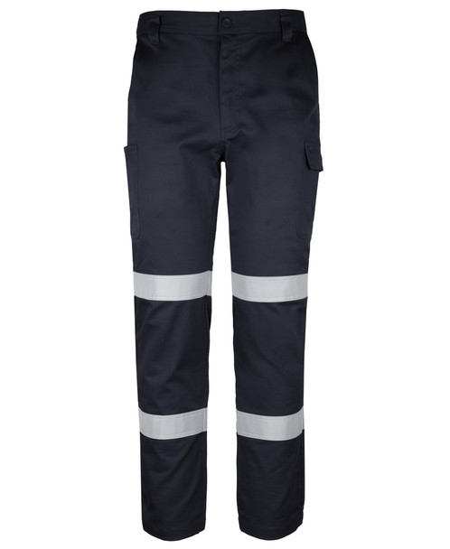 Black - Front - 6MTD - JB's Multi Pkt Stretch Twill Pant With D+N Tape -77
