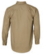 Khaki - Back - WT04(WDS/L) - drill shirt pocket pen holder L/S Khaki - Back - WT04(WDS/L) - drill shirt pocket pen holder L/S