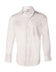 White - Front - M7030L - Men's Fine Twill L/S Shirt White - Front - M7030L - Men's Fine Twill L/S Shirt