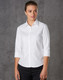 M8113 - Women's Mini Herringbone 3/4 Sleeve Shirt M8113 - Women's Mini Herringbone 3/4 Sleeve Shirt