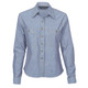 4106 - Ladies Cotton Chambray Shirt - Long Sleeve - DNC Workwear