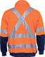 Orange/Navy Back