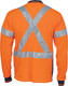 Orange/Navy Back