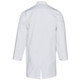 M7632 - Unisex Long Sleeve Lab Coat - White - Back M7632 - Unisex Long Sleeve Lab Coat - White - Back