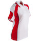 E-PS62 - Ladies Alliance Polo - White-Red E-PS62 - Ladies Alliance Polo - White-Red