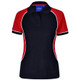E-PS78 - Ladies Arena Polo - Navy-White-Red E-PS78 - Ladies Arena Polo - Navy-White-Red