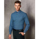M7400L - Mens Ascot L/S Dot Jacquard Stretch Shirt - Display M7400L - Mens Ascot L/S Dot Jacquard Stretch Shirt - Display