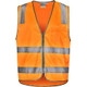 Orange - SW40 Vic Rail Hi Vis Safety Vest- Unisex - Winning Spirit Orange - SW40 Vic Rail Hi Vis Safety Vest- Unisex - Winning Spirit