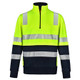 Yellow-Navy - SW32 Vic Rail Hi Vis Safety Jumper- Unisex - Winning Spirit Yellow-Navy - SW32 Vic Rail Hi Vis Safety Jumper- Unisex - Winning Spirit