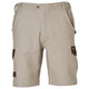 Sand - WP23 Mens Stretch Cargo Work Shorts with Design Panel Treatment - Winning Spirit Sand - WP23 Mens Stretch Cargo Work Shorts with Design Panel Treatment - Winning Spirit