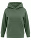 Army Green - Front - FL09K - Kids Unisex Fleece Passion Hoodie - Winning Spirit Army Green - Front - FL09K - Kids Unisex Fleece Passion Hoodie - Winning Spirit