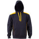 FL19 - Adult Unisex Croxton Hoodie - Navy-Gold FL19 - Adult Unisex Croxton Hoodie - Navy-Gold
