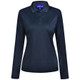 Navy - E-PS90 Ladies Lucky Bamboo L/S Polo - Winning Spirit Navy - E-PS90 Ladies Lucky Bamboo L/S Polo - Winning Spirit