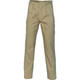 Khaki - Front - 3311 - Work Trousers Cotton Drill