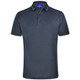 Graphite Grey - PS87 Mens Corporate Charcoal Bamboo S/S Polo - Winning Spirit Graphite Grey - PS87 Mens Corporate Charcoal Bamboo S/S Polo - Winning Spirit