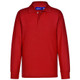 Red - PS12K Kids Traditional Poly/Cotton Pique Knit L/S Polo - Winning Spirit Red - PS12K Kids Traditional Poly/Cotton Pique Knit L/S Polo - Winning Spirit