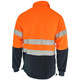 3830 HiVis Two Tone Full Zip Polar Fleece With Generic R-Tape - DNC Workwear