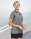 PS94 - LADIES SUSTAINABLE POLY/COTTON CONTRAST SS POLO PS94 - LADIES SUSTAINABLE POLY/COTTON CONTRAST SS POLO