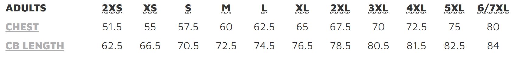 6CFH-Size-Guide 6CFH-Size-Guide