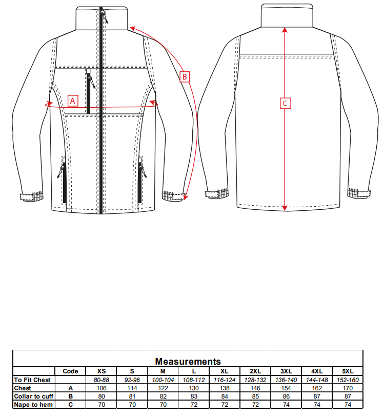 TK50 - SOFTSHELL JACKET (3L) - Online Workwear