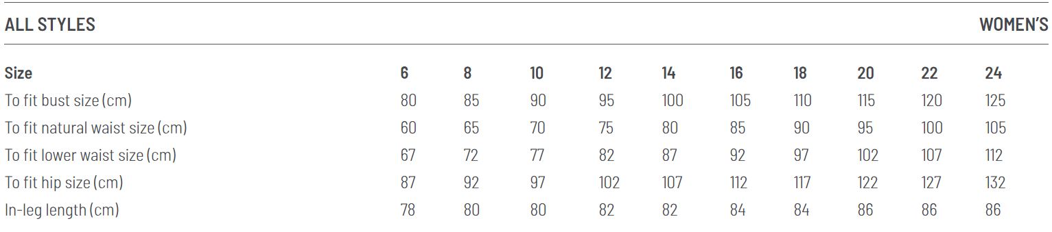 BSHL1045-Size-Guide