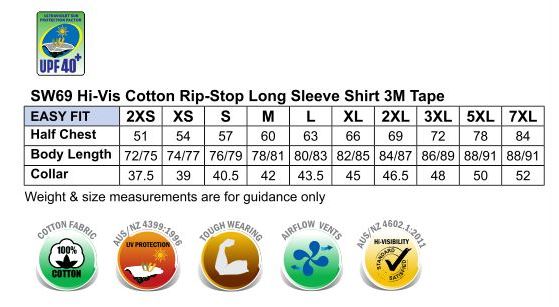 SW69-Size-Guide SW69-Size-Guide