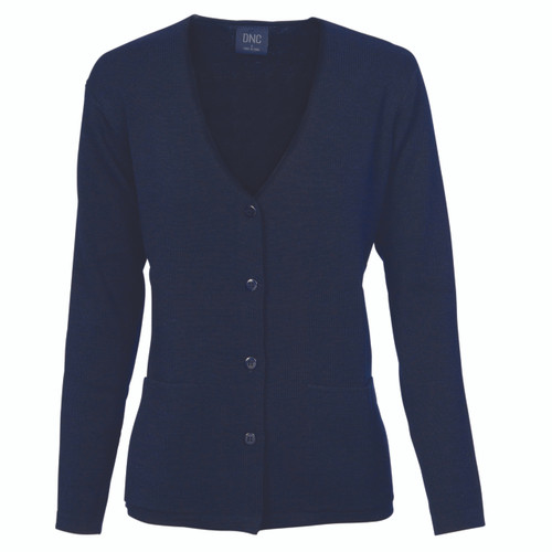 4332 - Ladies Cardigan - Wool Blend - Online Workwear