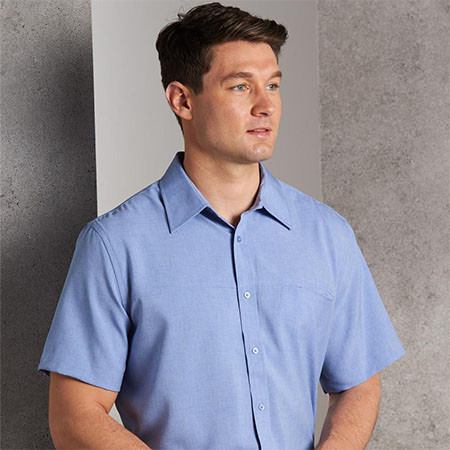 M7600S - Mens CoolDry Short Sleeve Shirt - Online Workwear