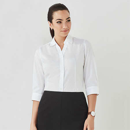 40311 - Womens Hudson 3/4 Sleeve Shirt - Online Workwear