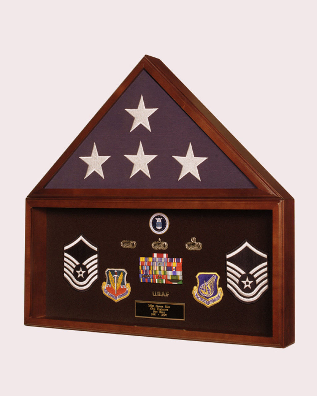 Flag & Memorabilia Display Case: American Made for ...