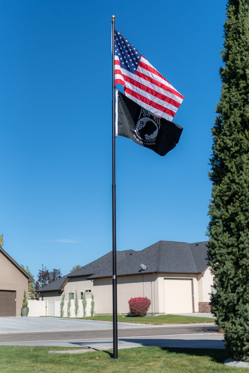 Titan Telescoping Flagpole-Made In USA Grand New Flag, 40% OFF