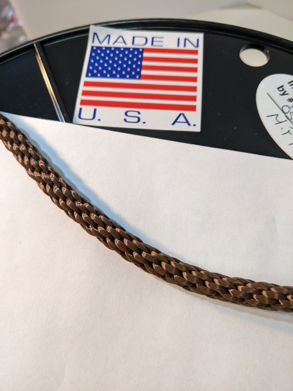 Bronze Polyester Halyard (Rope) Made in USA