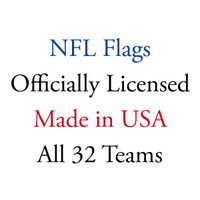 NFL Flags Officially licensed made in USA all 32 teams 3'x5' Nylon flags