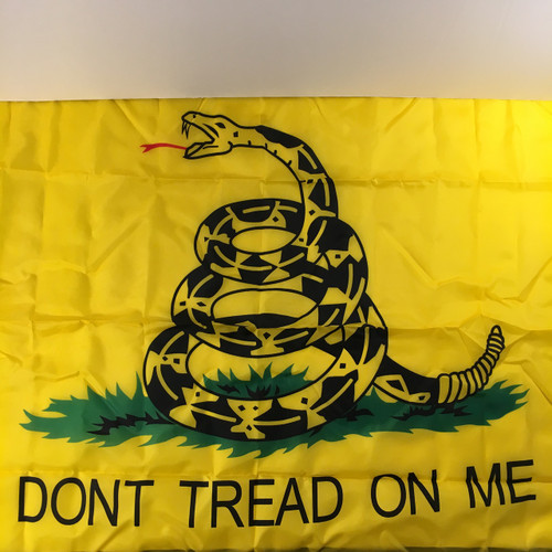 Gadsden Flag. Don't Tread On Me. Made in USA