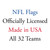 NFL Flags Officially licensed made in USA all 32 teams 3'x5' Nylon flags