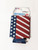 Back USA Stars and Stripes can cooler Made in USA