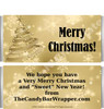 Gold Christmas Candy Wrappers