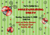 Lady Bug Invitations Sample