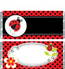 Ladybug Birthday Party Wrappers