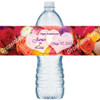 Color My Heart Water Bottle Labels