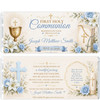 First Holy Communion Candy Wrappers - Blue