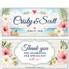 Tropical Wedding Candy Wrappers