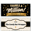 Thanks a Million Candy Bar Wrappers