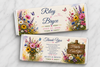 Wildflower Wedding Candy Bar Wrappers