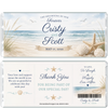 Beach Wedding Candy Wrappers