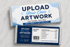 Upload Your Own Artwork Candy Bar Wrappers