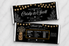 Light Strings Wedding Candy Wrappers